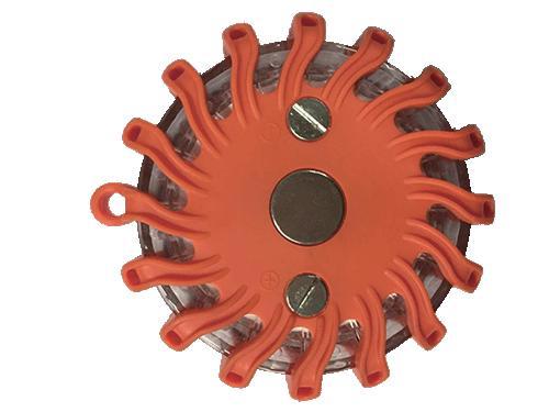 Quake LED Emergency Vehicle Light Relay LED Roadside Emergency Beacon 9 Patterns Orange - QBB447