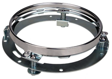 Load image into Gallery viewer, Quake LED Headlight 7 Inch Harley Motorcycle LED Headlight Adapter Mounting Ring Tempest Series - QBH755