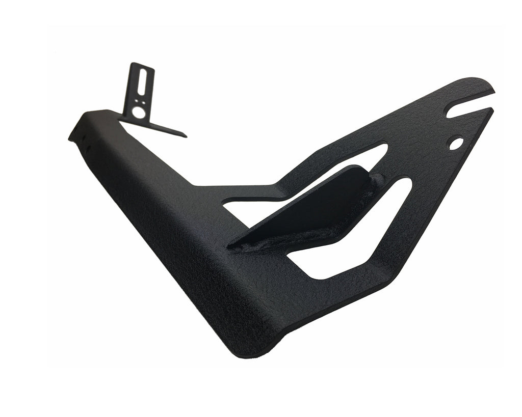 Quake LED Light Bar Mounting Kit Jeep JK Window Pillar Bracket w/Pod Mounts 2007-18 Wrangler JK - QBH799