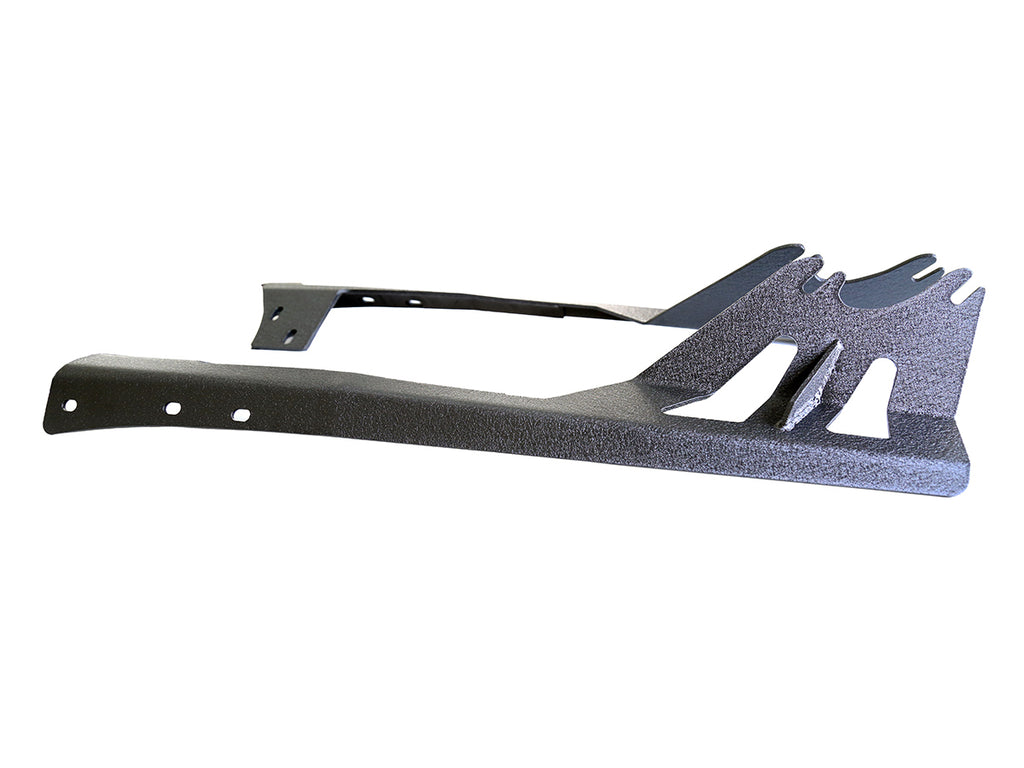 Quake LED Light Bar Mounting Kit Jeep JK Window Pillar Bracket 2007-18 Wrangler JK Dual Light Bar Brackets - QBJ405