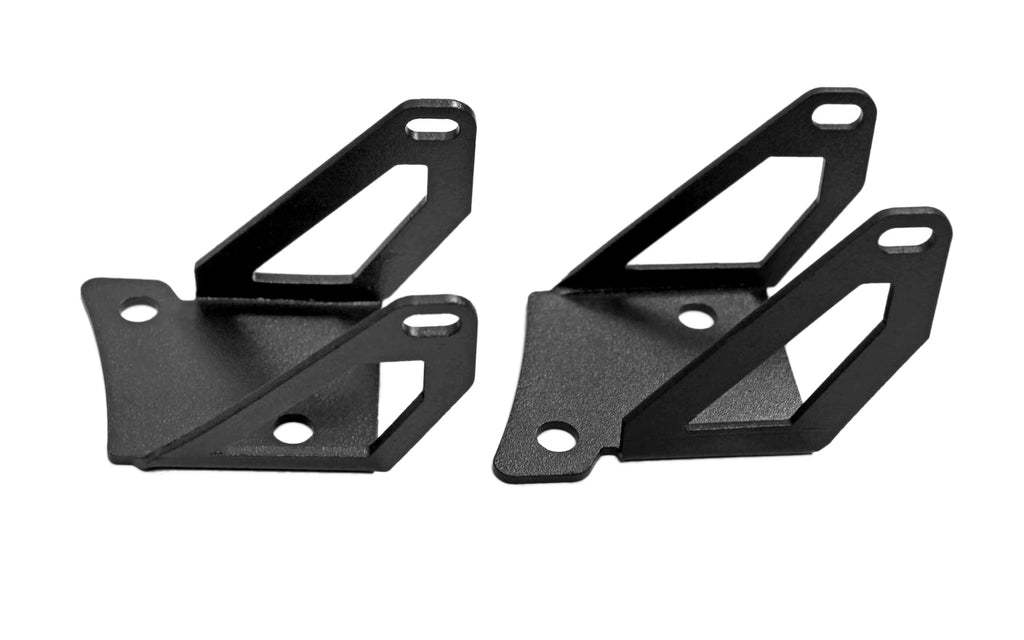 Quake LED Light Bar Mounting Kit Jeep JK Single Light Window Pillar Bracket 2007-18 - QBJ424