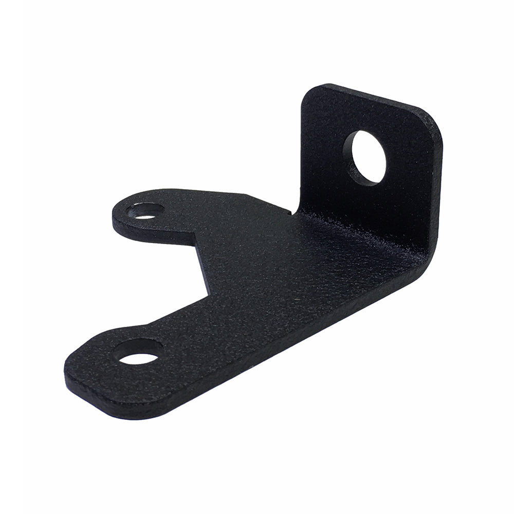 Quake LED Light Bar Mounting Kit Jeep JK Whip Light Mounting Bracket 2007-18 Wrangler JK Black Powder coat - QBJ791