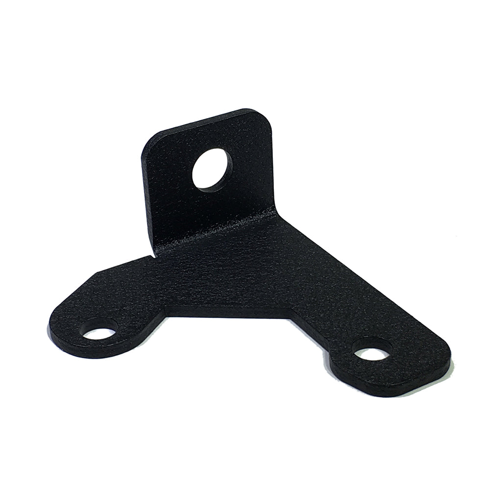 Quake LED Light Bar Mounting Kit Jeep JK Whip Light Mounting Bracket 2007-18 Wrangler JK Black Powder coat - QBJ791