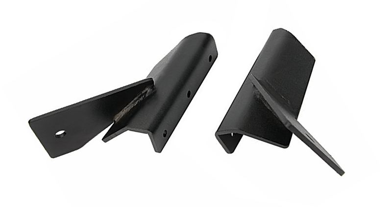 Quake LED Light Bar Mounting Kit Single Light A-Pillar Jeep Bracket - QBJ947