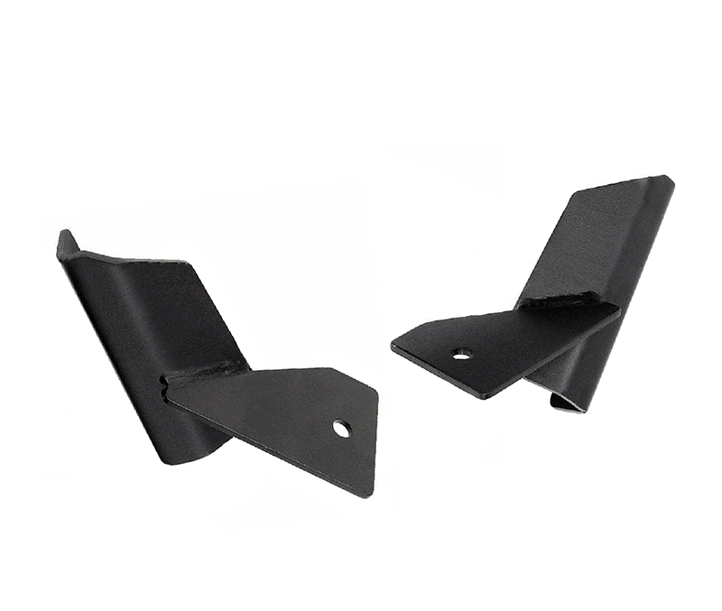 Quake LED Light Bar Mounting Kit Single Light A-Pillar Jeep Bracket - QBJ947