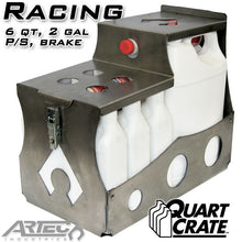 Load image into Gallery viewer, Artec Industries Quart Crates Racing Quart Crate 6 Qts Brake P/S 2 Gallons Artec Industries - QC0102