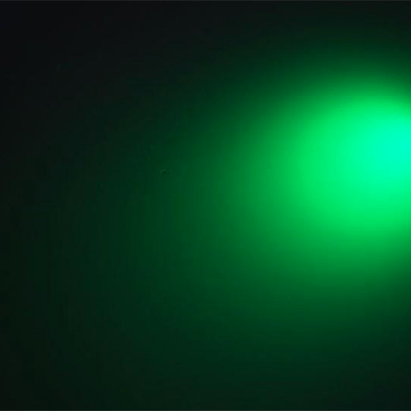 Quake LED Work Light 4 Inch Work Light 27 Watt Green Spot Fracture Series - QFR069