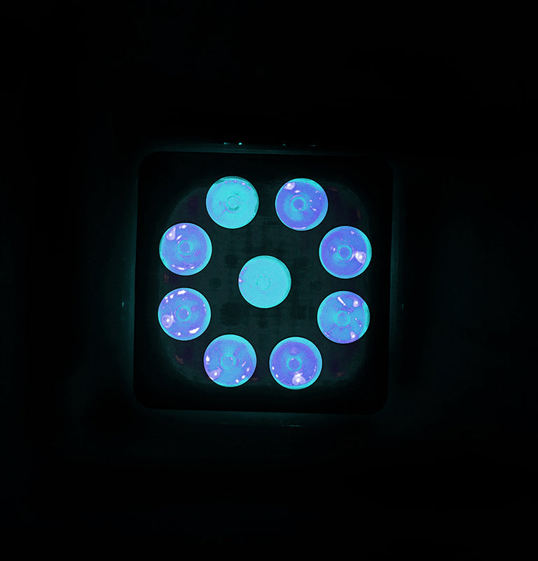 Quake LED Work Light 4 in. Work Light Fracture Green - QFR794