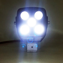 Load image into Gallery viewer, Quake LED Work Light 4.5 Inch Work Light 50 Watt Spot RGB Accent Megaton Series Quad-Lock/Interlock - QME796