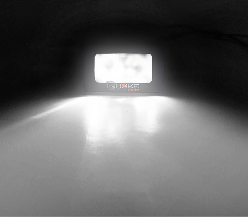 Quake LED Work Light 3 in. 10W Flood RGB Accent Seismic - QQU782