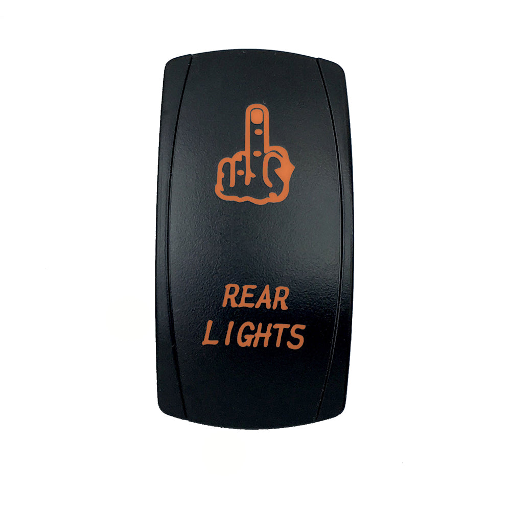 Quake LED Rocker Type Switch Give your dash some style with Quake LEDs Two-Way Rocker Switches - QRS593
