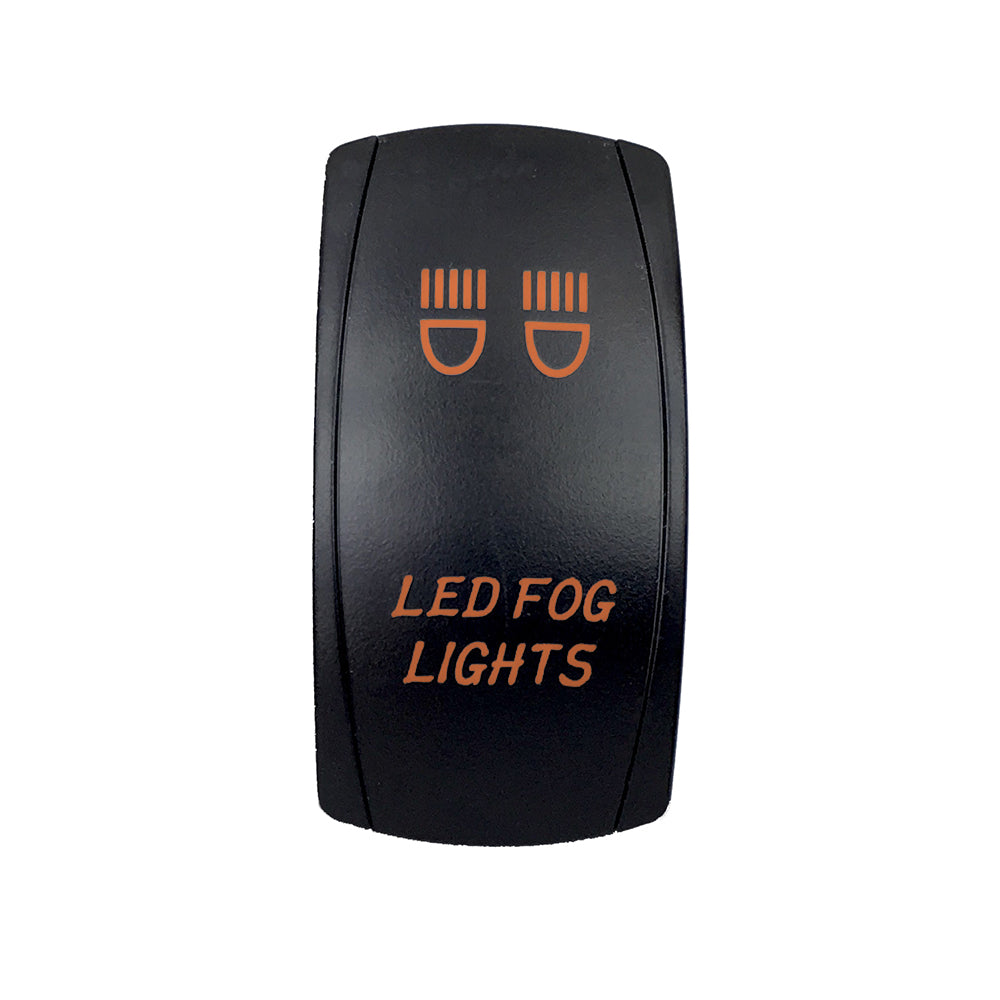 Quake LED Rocker Type Switch Give your dash some style with Quake LEDs Two-Way Rocker Switches - QRS614