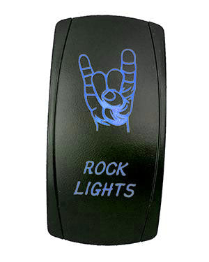 Quake LED Rocker Type Switch Give your dash some style with Quake LEDs Two-Way Rocker Switches - QRS652