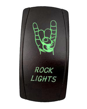 Quake LED Rocker Type Switch Give your dash some style with Quake LEDs Two-Way Rocker Switches - QRS653
