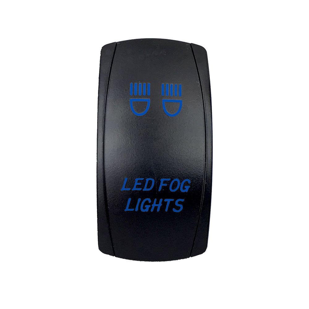 Quake LED Rocker Type Switch Give your dash some style with Quake LEDs Two-Way Rocker Switches - QRS656