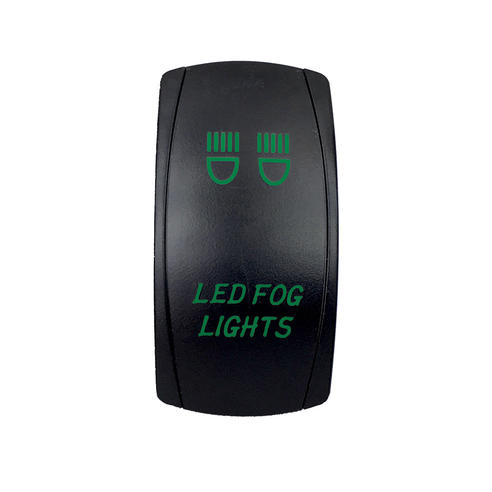 Quake LED Rocker Type Switch Give your dash some style with Quake LEDs Two-Way Rocker Switches - QRS657