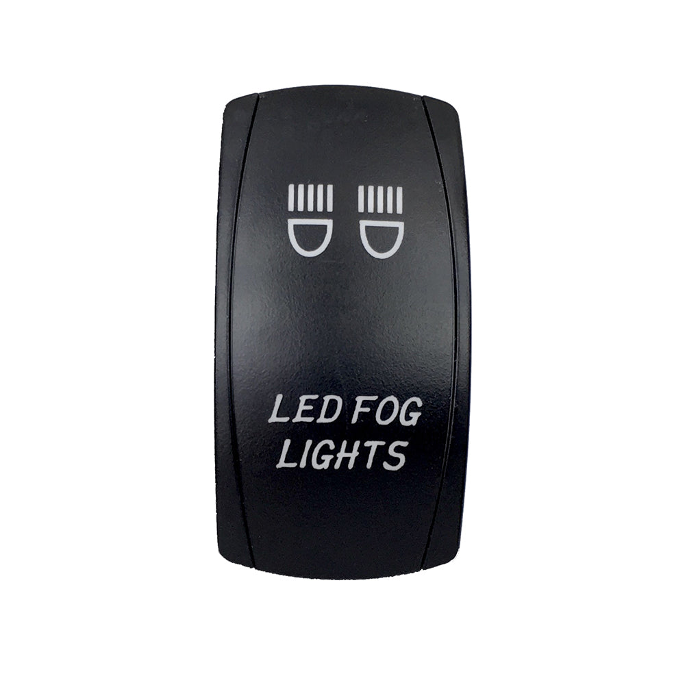 Quake LED Rocker Type Switch Give your dash some style with Quake LEDs Two-Way Rocker Switches - QRS659