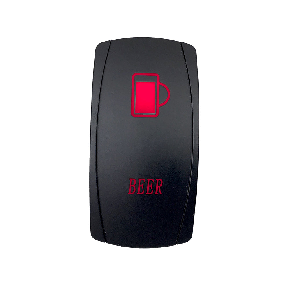 Quake LED Rocker Type Switch Give your dash some style with Quake LEDs Two-Way Rocker Switches - QRS662