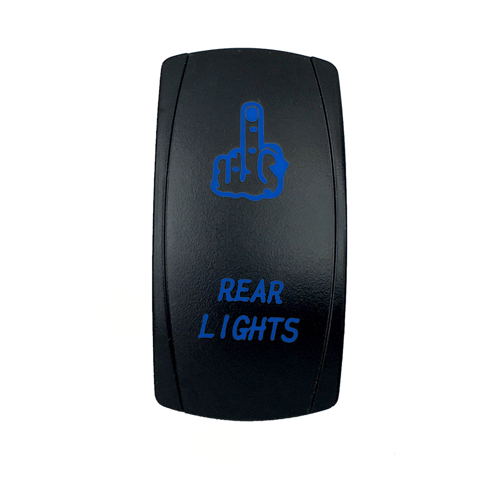 Quake LED Rocker Type Switch Give your dash some style with Quake LEDs Two-Way Rocker Switches - QRS668