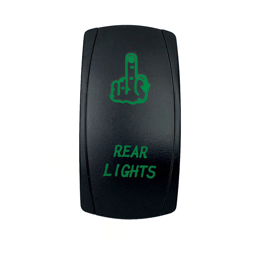 Quake LED Rocker Type Switch Give your dash some style with Quake LEDs Two-Way Rocker Switches - QRS669