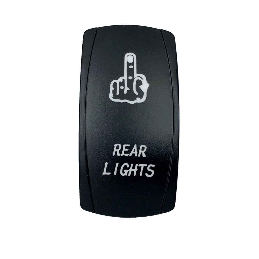 Quake LED Rocker Type Switch Give your dash some style with Quake LEDs Two-Way Rocker Switches - QRS671