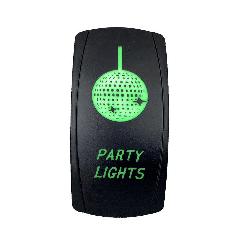 Quake LED Rocker Type Switch Give the vehicles switches some style with Quake LEDs Two-Way Rocker Switches - QRS701