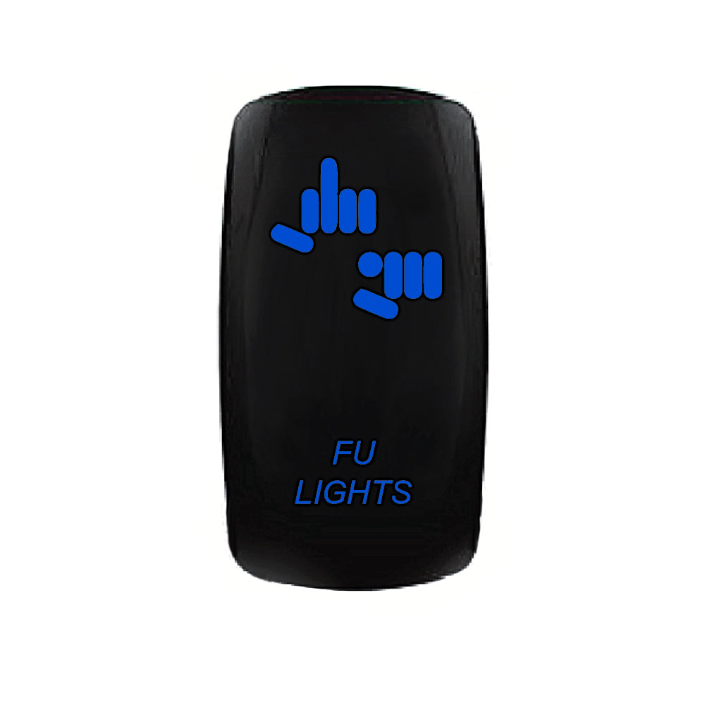 Quake LED Rocker Type Switch Give your vehicle's switches some style with Quake LED's Two-Way Rocker Switches - QW873