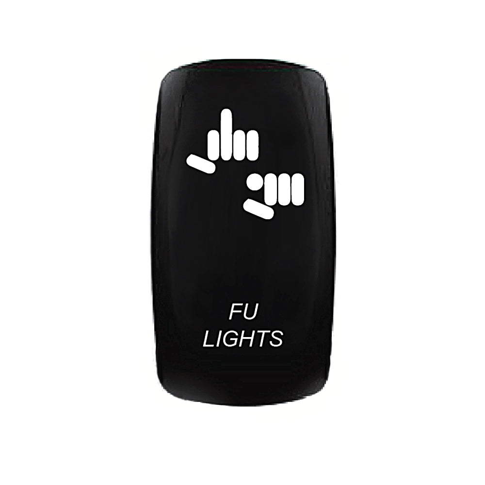 Quake LED Rocker Type Switch Give your vehicle's switches some style with Quake LED's Two-Way Rocker Switches - QW876
