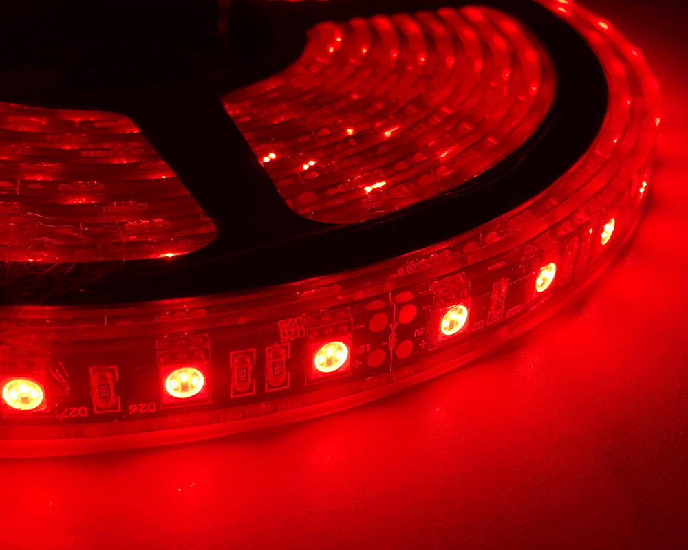 Quake LED Auxiliary Light LED Light Strip 16 Feet Red - QSL748