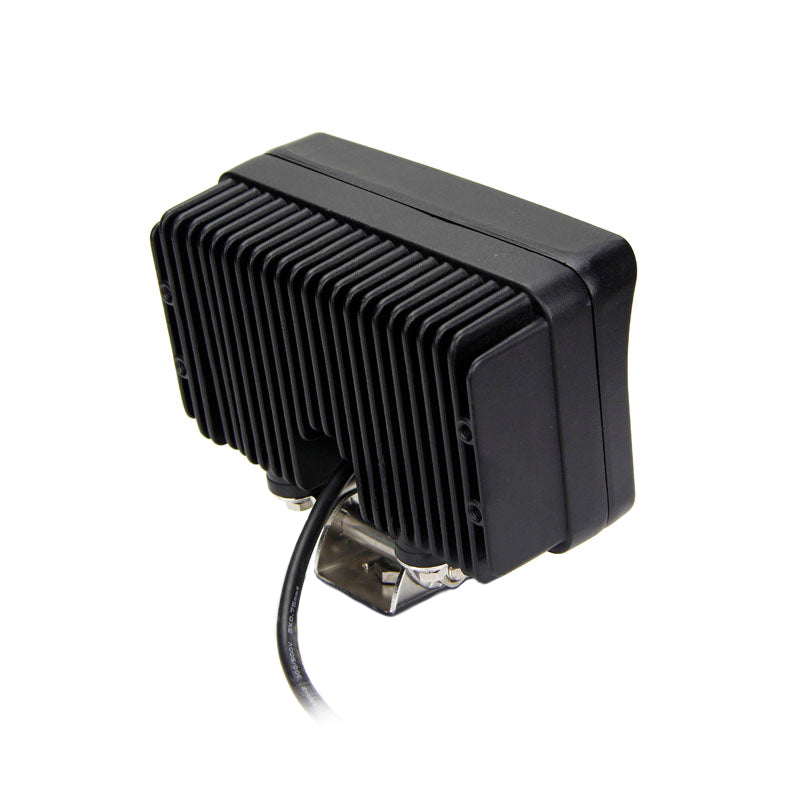 Quake LED Work Light 6 Inch Work Light 45 Watt Flood Headlight Tempest Series - QTE031