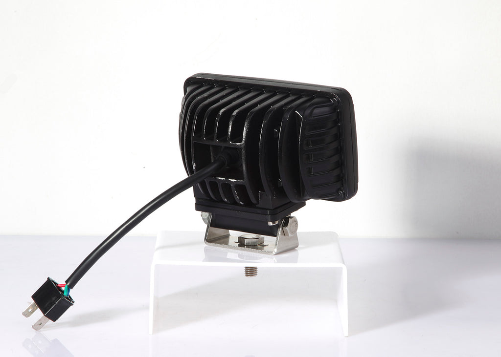 Quake LED Work Light 4 in. Work Light headlight 30 Watt High-low Tempest - QTE111