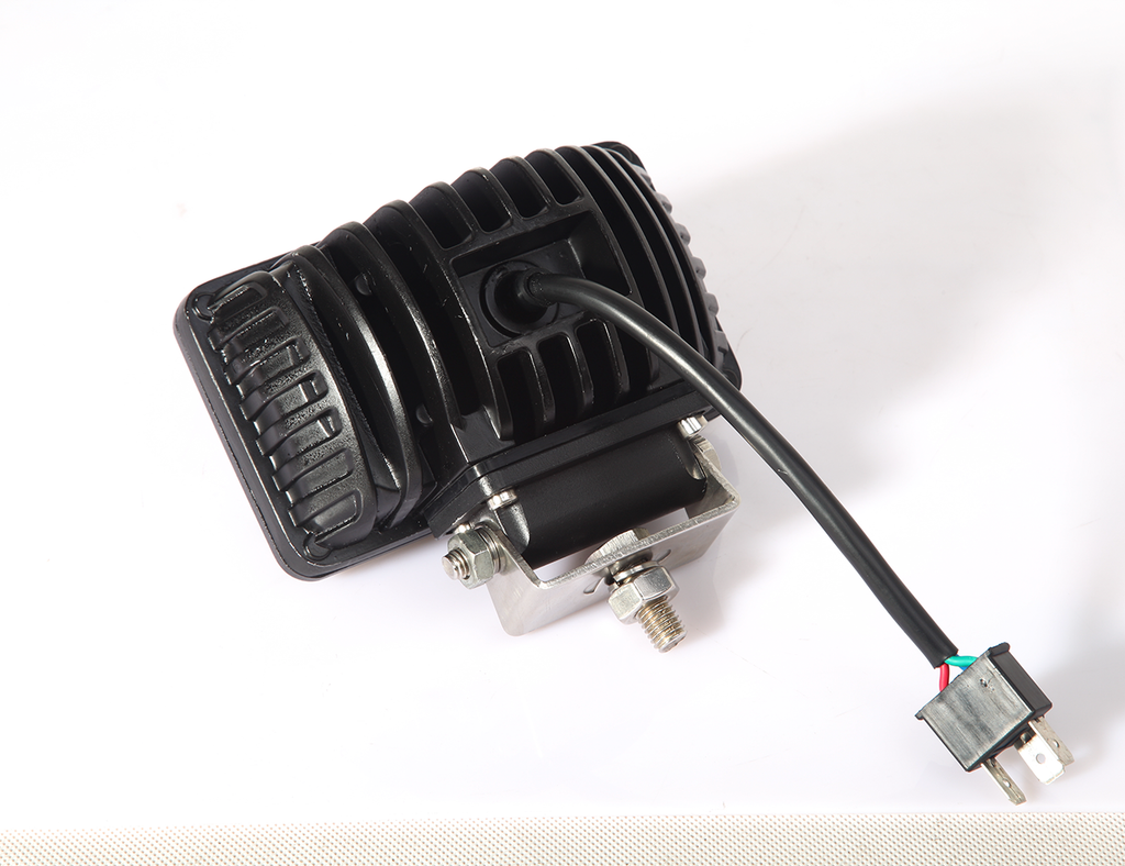 Quake LED Work Light 4 in. Work Light headlight 30 Watt High-low Tempest - QTE111