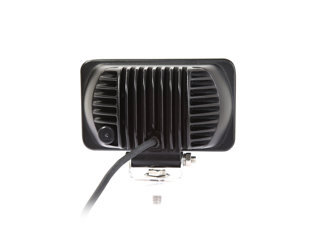 Quake LED Work Light 4x7 Inch Work Light/Headlight 24 Watt High/Low Tempest Series - QTE148