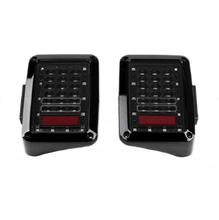 Load image into Gallery viewer, Quake LED Tail Light 6X8 in. 25 Watt Jeep JK Blackout I Tail Light Tempest - QTE457