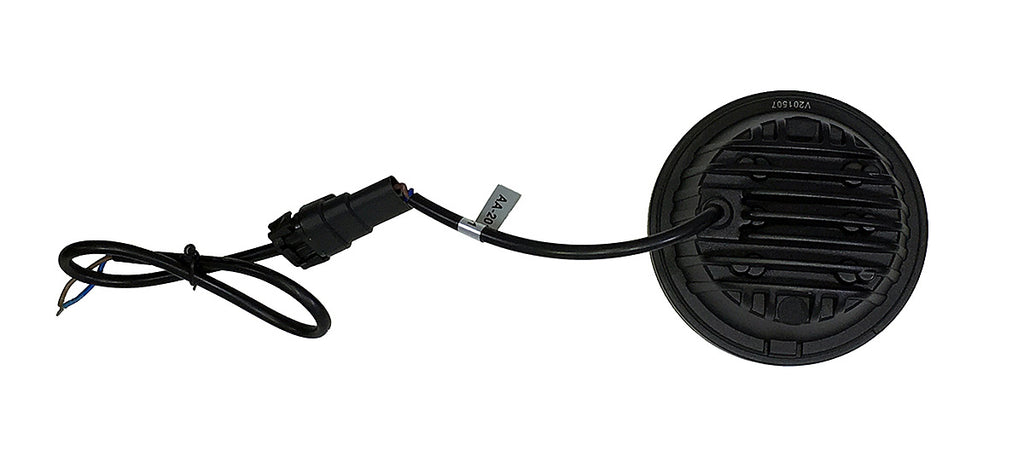 Quake LED Fog Light 4.5 Inch 30 Watt Fog Light Chrome Reflector Tempest Series - QTE465