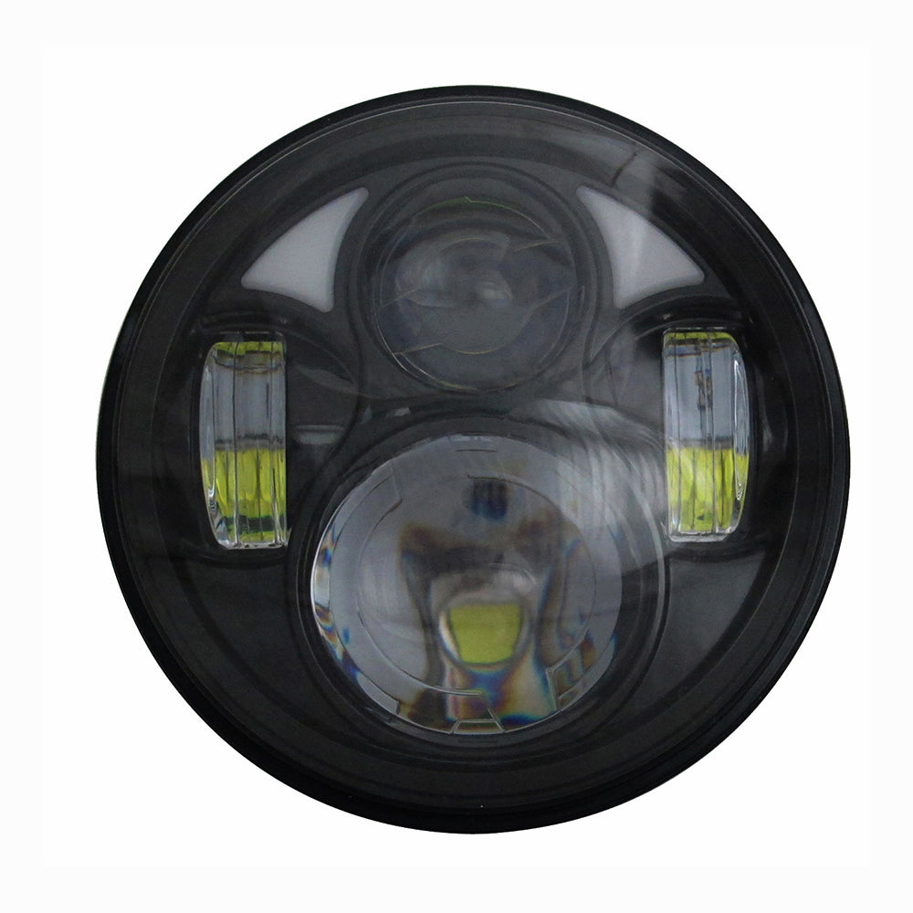 Quake LED Headlight 5.75 in. Headlight Tempest - QTE471