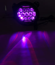 Load image into Gallery viewer, Quake LED Headlight 7 in. RGB Headlight Tempest Chrome Or Black Reflector - QTE770