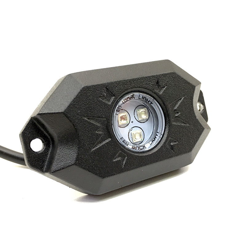 Quake LED Underbody Light Kit Quake LED Rock Light Kits bring you light when you need it most - QTL766