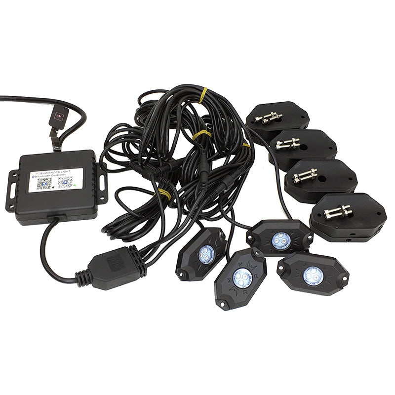 Quake LED Underbody Light Kit Quake LED Rock Light Kits bring you light when you need it most - QTL766