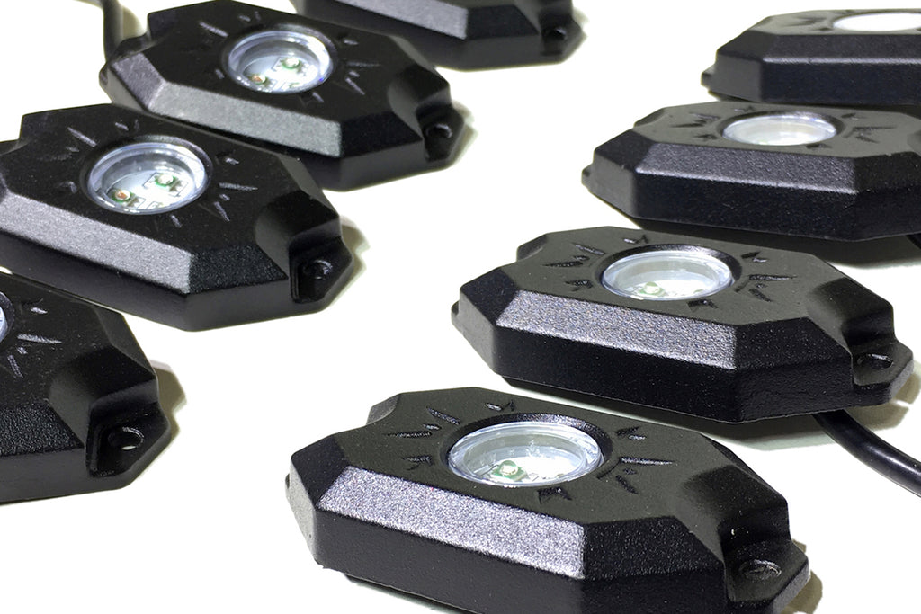 Quake LED Underbody Light Kit Quake LED Rock Light Kits bring you light when you need it most - QTL767