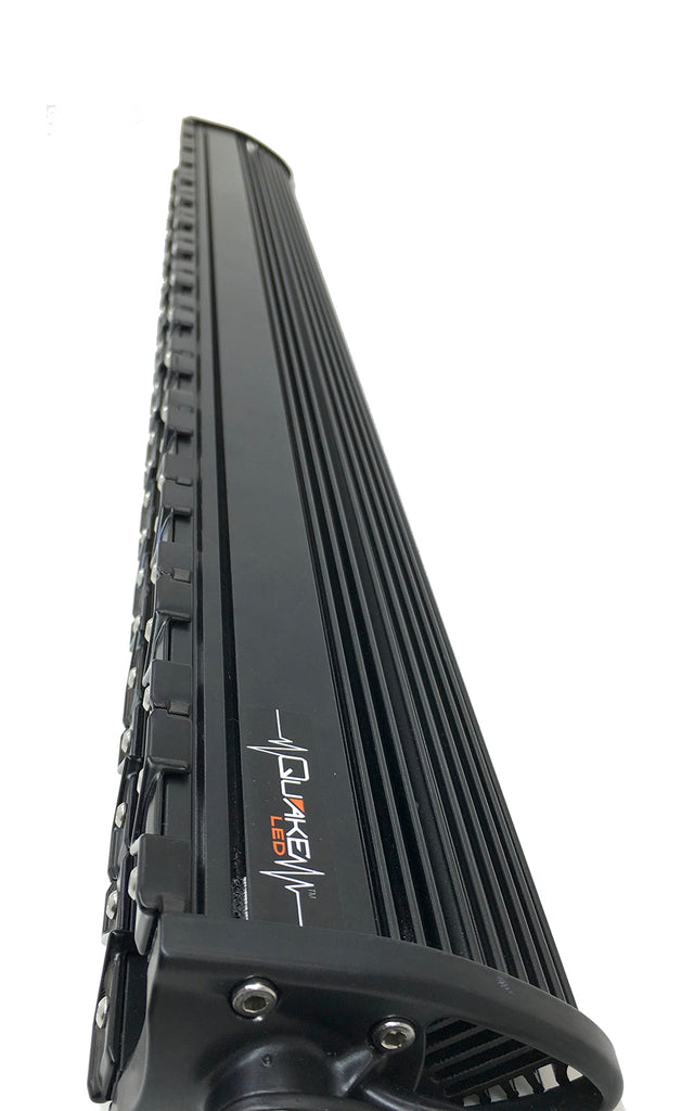 Quake LED Light Bar 33 Inch LED Light Bar Single Row 150 Watt Super Spot Monolith Slim Series - QUMS538
