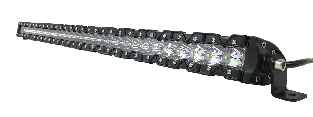 Quake LED Light Bar 33 Inch LED Light Bar Single Row 150 Watt Super Spot Monolith Slim Series - QUMS538