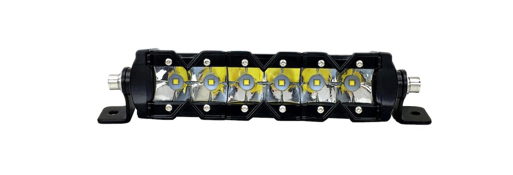 Quake LED Light Bar 9 Inch LED Light Bar Single Row 30 Watt Super Spot Monolith Slim Series - QUMS541
