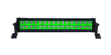 Load image into Gallery viewer, Quake LED Light Bar 23 Inch LED Light Bar Dual Row 120 Watt Green Reflector Combo Ultra Color Series - QUU583