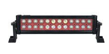 Load image into Gallery viewer, Quake LED Light Bar 13.5 Inch LED Light Bar Dual Row 72 Watt Combo Red Reflector Ultra Color Series - QUU591