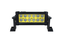 Load image into Gallery viewer, Quake LED Light Bar 8 Inch LED Light Bar Dual Row 36 Watt Combo Yellow Reflector Ultra Color Series - QUU606