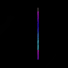 Load image into Gallery viewer, Quake LED Radio Antenna 4 Foot HD RGB CB Antenna 2.15 DB Gain 27 MHZ Frequency - QW853