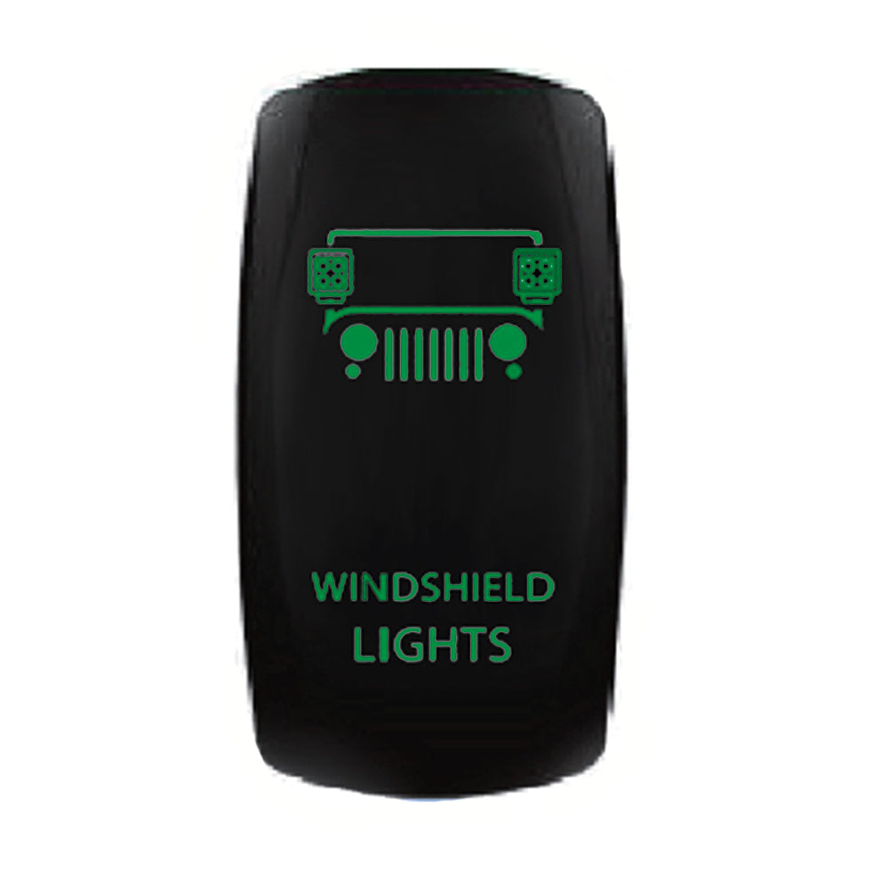 Quake LED Rocker Type Switch Give your vehicle's switches some style with Quake LED's Two-Way Rocker Switches - QW862