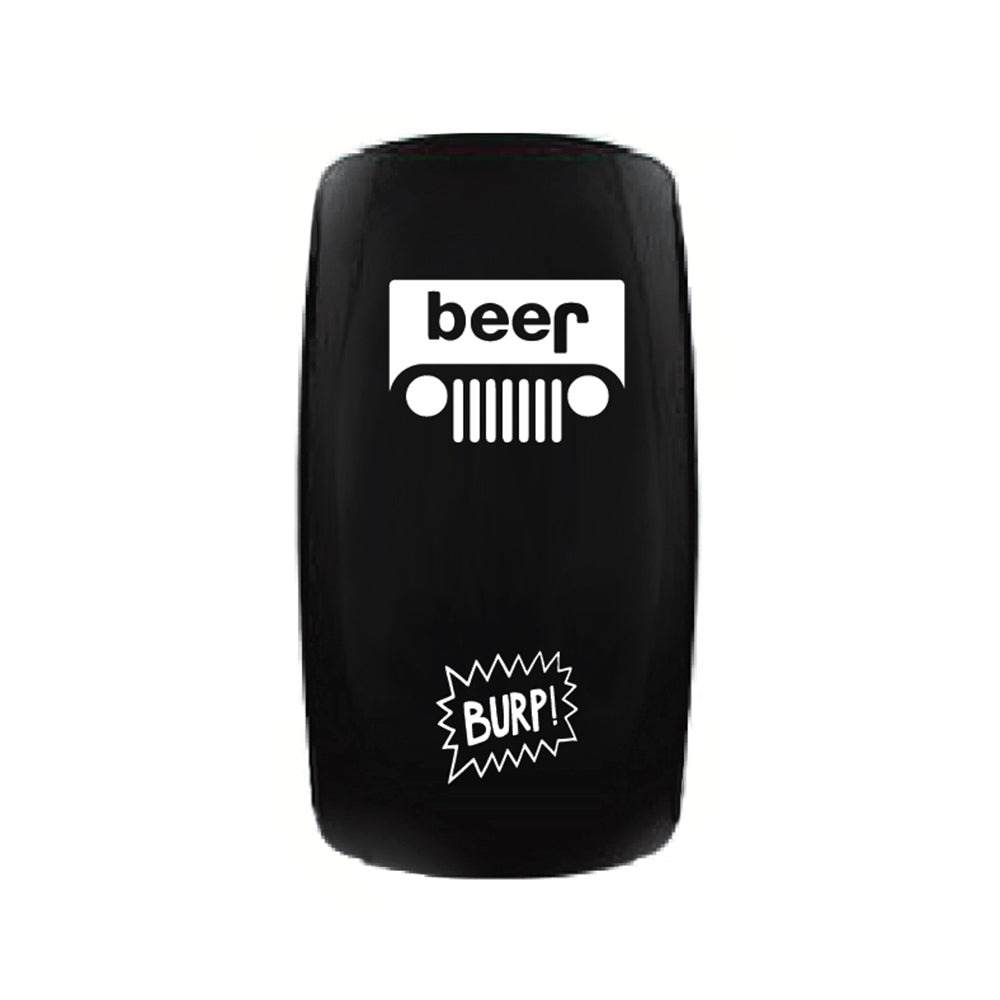 Quake LED Rocker Type Switch Give your vehicle's switches some style with Quake LED's Two-Way Rocker Switches - QW872