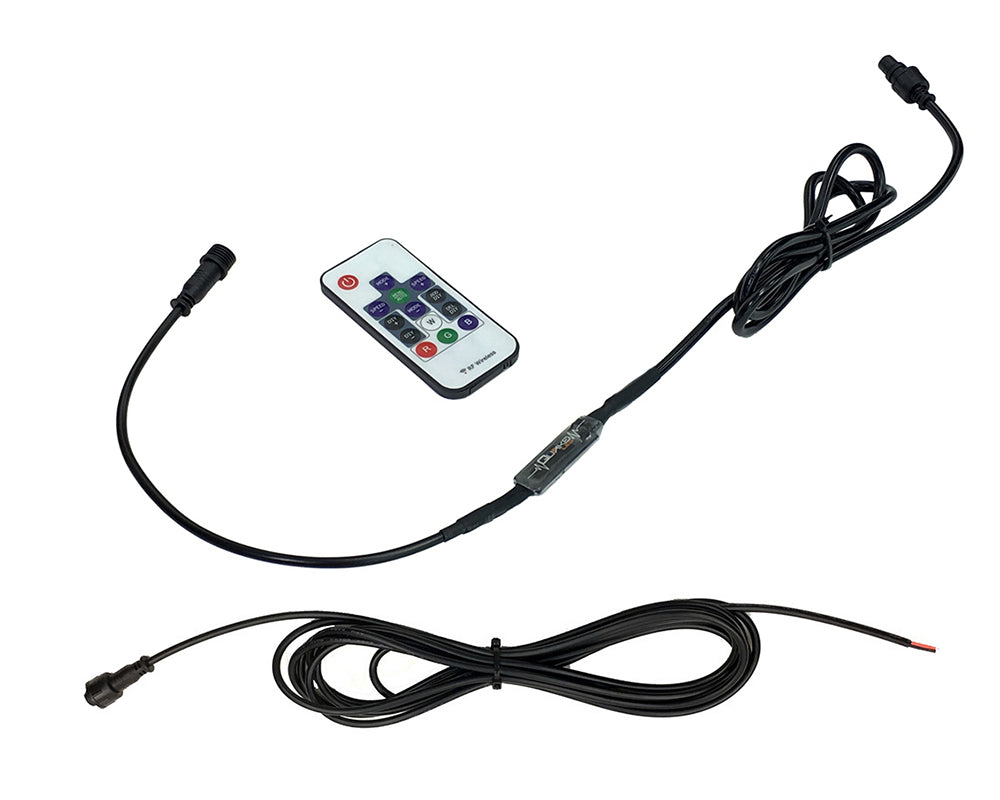 Quake LED Whip Light Remote Controller HD Whip Light 316 Effects Inline Controller 20 Inch - QW883